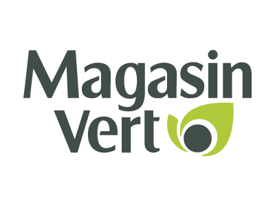 Logo de Magasin Vert, client Web-to-Print d'Alphasia