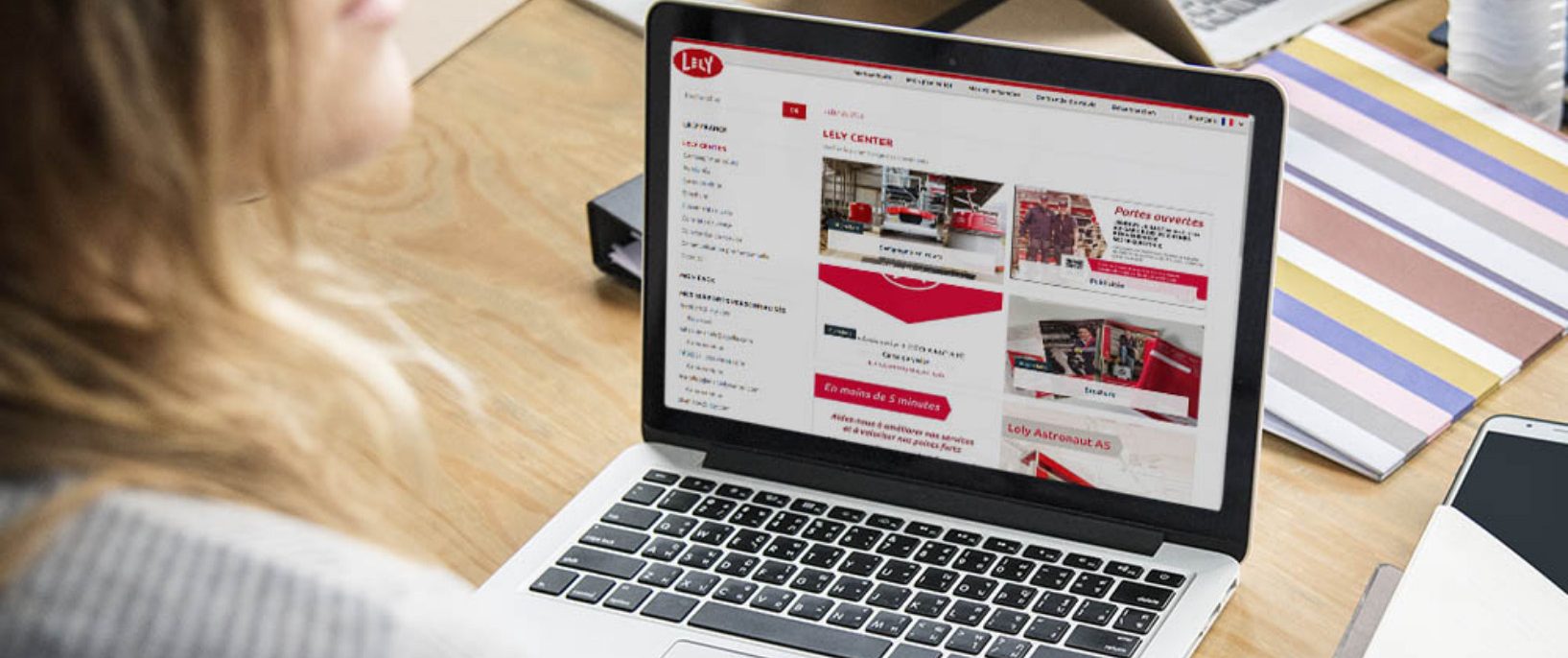 Aperçu de la solution web-to-print Alphasia du groupe Lely